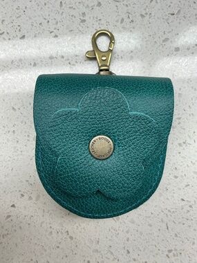 New Portland Leather Petunia Pouch in Seaglass